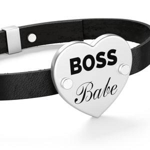 Boss Babe Leather Bracelet