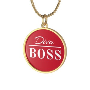 Diva Boss Pendant Necklace