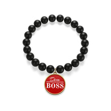 Load image into Gallery viewer, Diva Boss Matte Onyx Bracelet