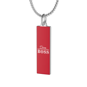 Diva Boss Pendant Necklace