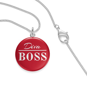 Diva Boss Pendant Necklace