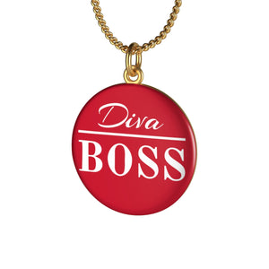 Diva Boss Pendant Necklace