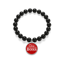 Load image into Gallery viewer, Diva Boss Matte Onyx Bracelet