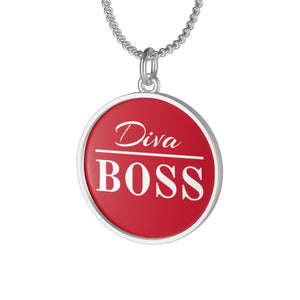 Diva Boss Pendant Necklace