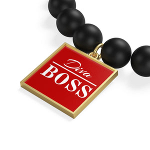 Diva Boss Matte Onyx Bracelet