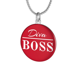 Diva Boss Pendant Necklace