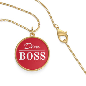 Diva Boss Pendant Necklace