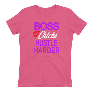 Boss Chicks Hustle Ladies' T-shirt