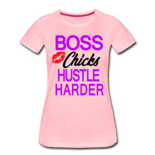 Load image into Gallery viewer, Boss Chicks Hustle Ladies&#39; T-shirt - pink