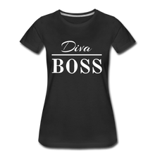 Load image into Gallery viewer, Diva Boss Ladies&#39; T-shirt - black