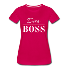 Load image into Gallery viewer, Diva Boss Ladies&#39; T-shirt - dark pink