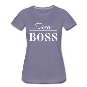 Diva Boss Ladies' T-shirt - washed violet