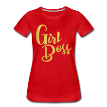 Load image into Gallery viewer, Girl Boss T-Shirt - red