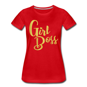 Girl Boss T-Shirt - red