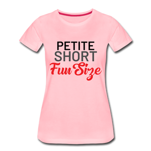 Petite Short Fun Size Ladies' T-shirt - pink